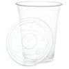 View Image 2 of 2 of Compostable Clear Cup with Straw Slotted Lid - 16 oz. - LQ