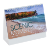 View Image 3 of 6 of Scenic Moments Tent-Style Desk Calendar