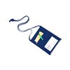 Additional Image 1 - a blue badge with a black cord