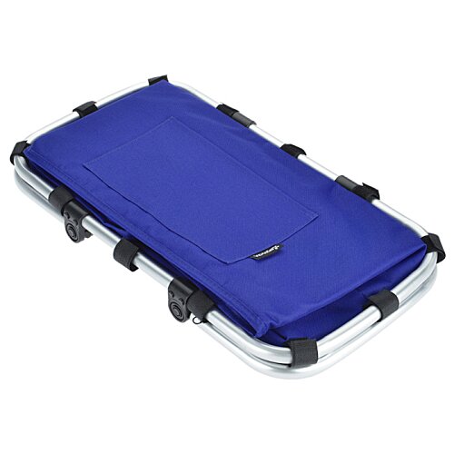 Additional Image 3 - a blue rectangular object with black handles