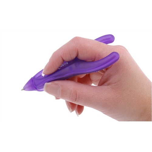 Additional Image 2 - a hand holding a purple pen