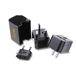 Additional Image 2 - a group of black electrical plugs