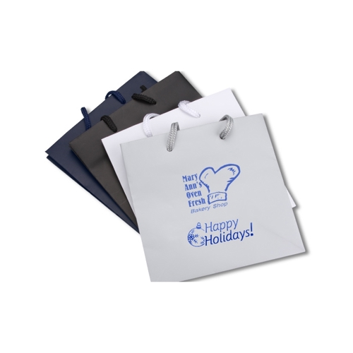 Additional Image 1 - a white and black shopping bags