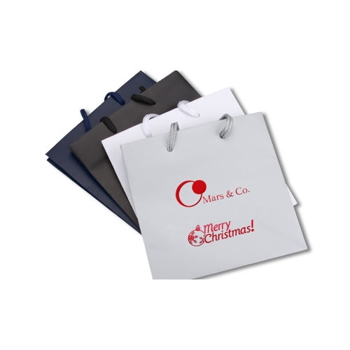 Additional Image 1 - a white and black shopping bags