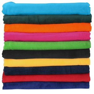 Additional Image 2 - a stack of colorful folded towels