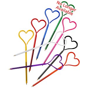 Additional Image 1 - a group of colorful heart shaped sticks