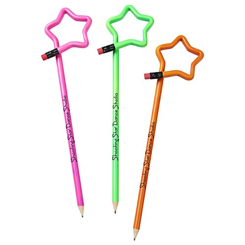 Additional Image 1 - a group of pencils with stars on them