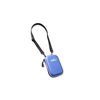 Additional Thumbnail Image 3 - a blue keychain with a black strap