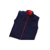 Additional Thumbnail Image 1 - a blue vest with a red zipper