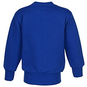 Additional Image 1 - a blue sweatshirt on a white background