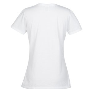 Additional Image 1 - a white t-shirt on a white background