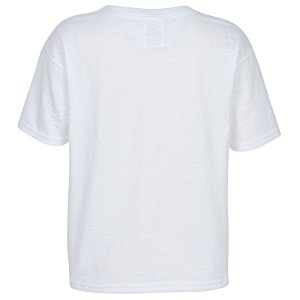 Additional Image 1 - a white t-shirt on a white background