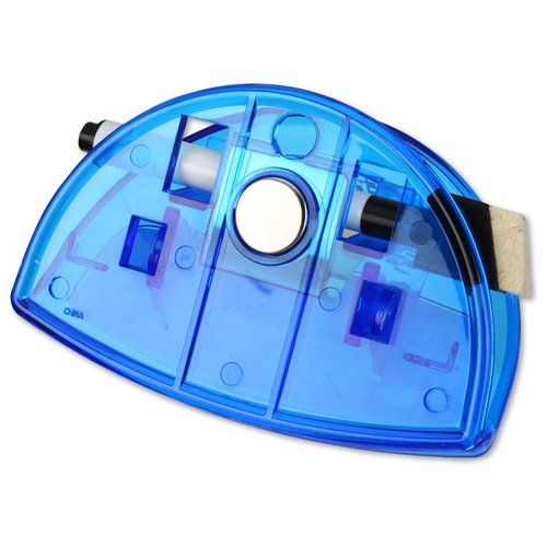 Additional Image 1 - a blue plastic object with a hole