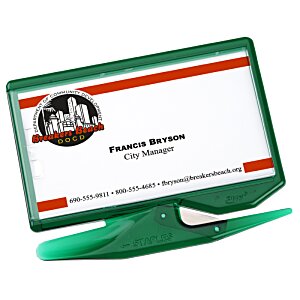 Additional Image 1 - a green and white sign