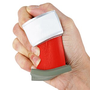 Additional Image 1 - a hand holding a red and white object