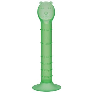 Additional Image 1 - a green plastic object with a round base