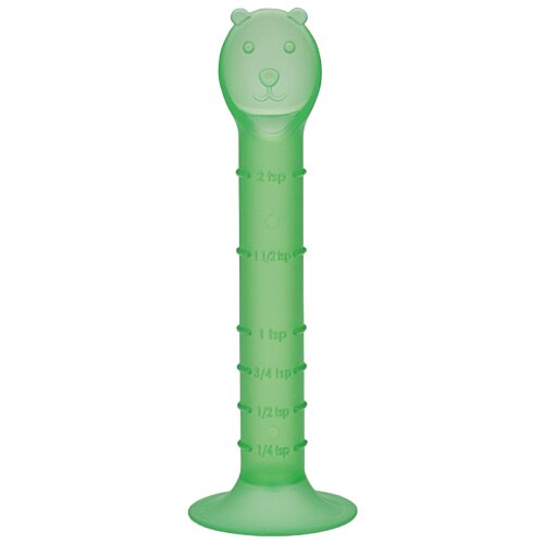 Additional Image 1 - a green plastic object with a round base
