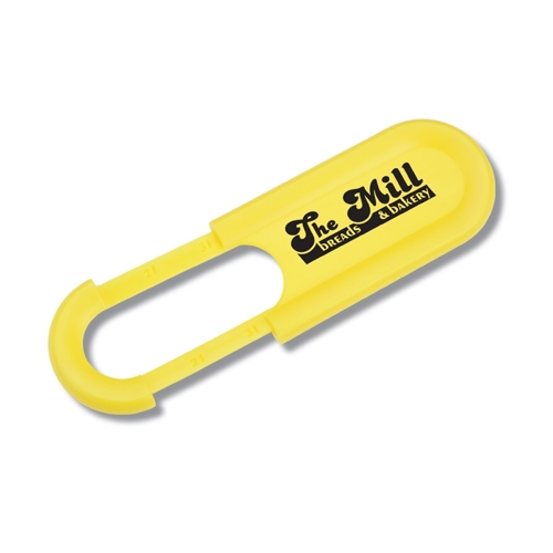 Additional Image 1 - a yellow plastic object with a black text