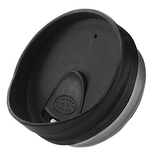 Additional Image 1 - a black and silver cup