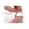 Additional Thumbnail Image 3 - a person holding a ring