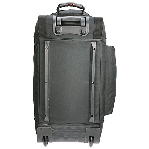 Additional Image 3 - a black suitcase with wheels
