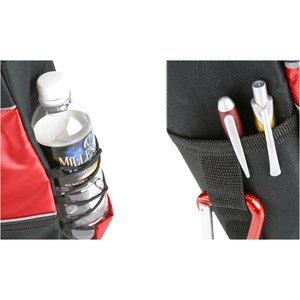 Additional Image 1 - a close-up of a black and red object