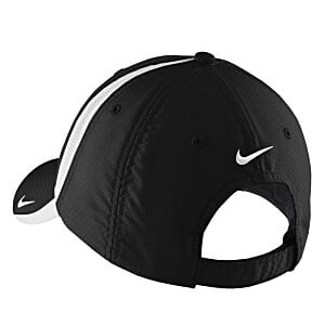 Additional Image 2 - a black hat with a white logo