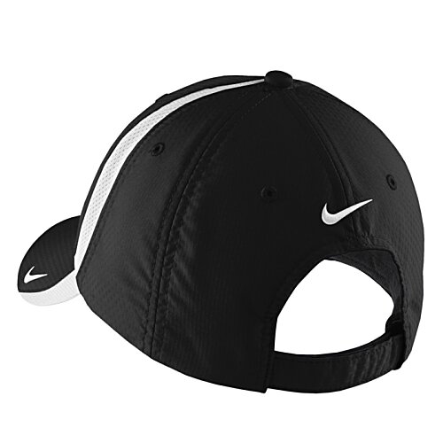 Additional Image 2 - a black hat with a white logo
