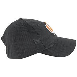 Additional Image 1 - a black hat with a yellow patch