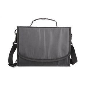 Additional Image 4 - a black briefcase with strap