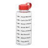 View Image 2 of 3 of Clear Impact Mountain Bottle with Tethered Lid - 36 oz. - Drink Guide