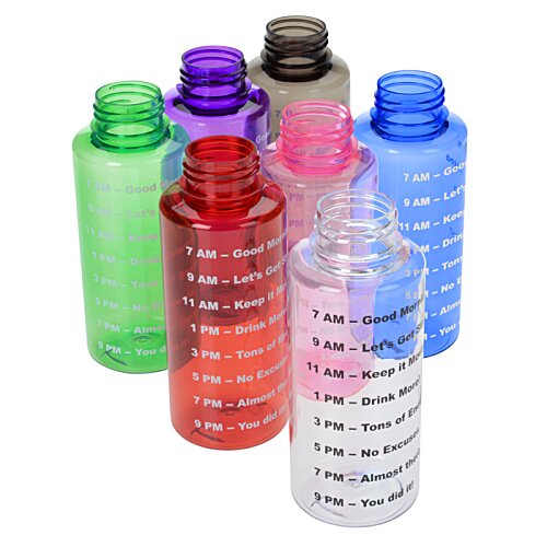 Additional Image 2 - a group of colorful plastic bottles