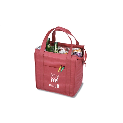 Additional Image 1 - a red bag with a handle