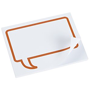 Additional Image 2 - a white paper with orange outline
