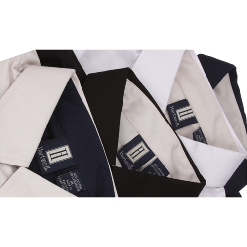 Additional Image 1 - a close up of a black and white tie