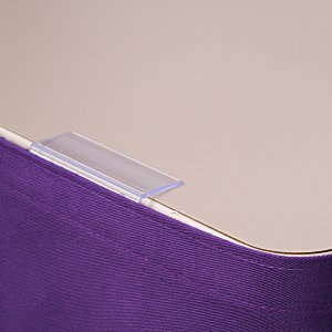 Additional Image 4 - a purple fabric with a white strip