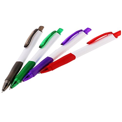 Additional Image 1 - a group of pens in a row