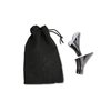 Additional Thumbnail Image 1 - a black bag with a silver handle