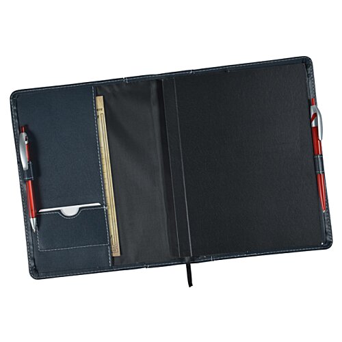 Additional Image 1 - a black notebook with a pen