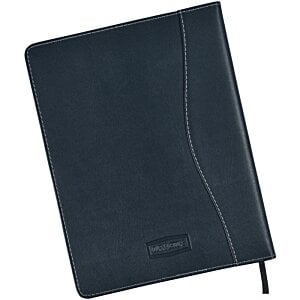 Additional Image 3 - a black notebook with a zipper