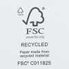 Additional Thumbnail Image 3 - a white recycle label with black text