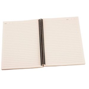 Additional Image 1 - a white book with black band