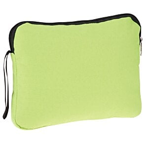 Additional Image 1 - a green bag with a black zipper