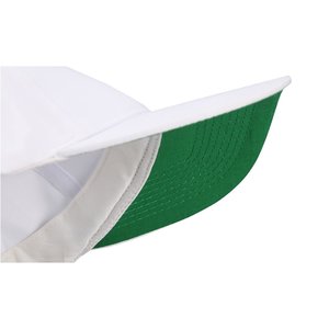 Additional Image 1 - a green and white hat