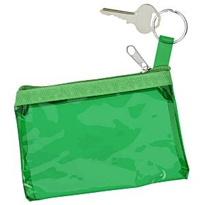 Additional Image 1 - a green bag with a key chain