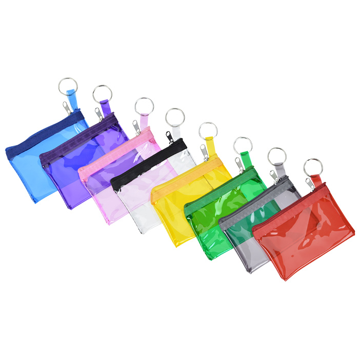  Key Ring Zippered Pouch 102936