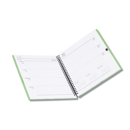Additional Image 1 - a white notebook with a white cover