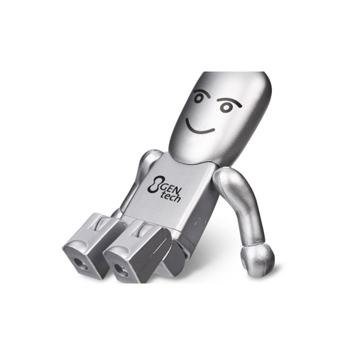 Additional Image 2 - a silver figure with arms and legs