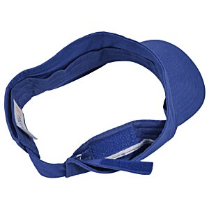 Additional Image 2 - a blue visor on a white background