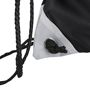 Additional Image 2 - a close up of a black and white cuff